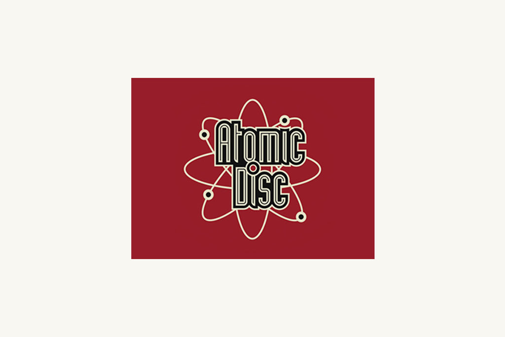 3" x 4" stickers from Atomic Disc