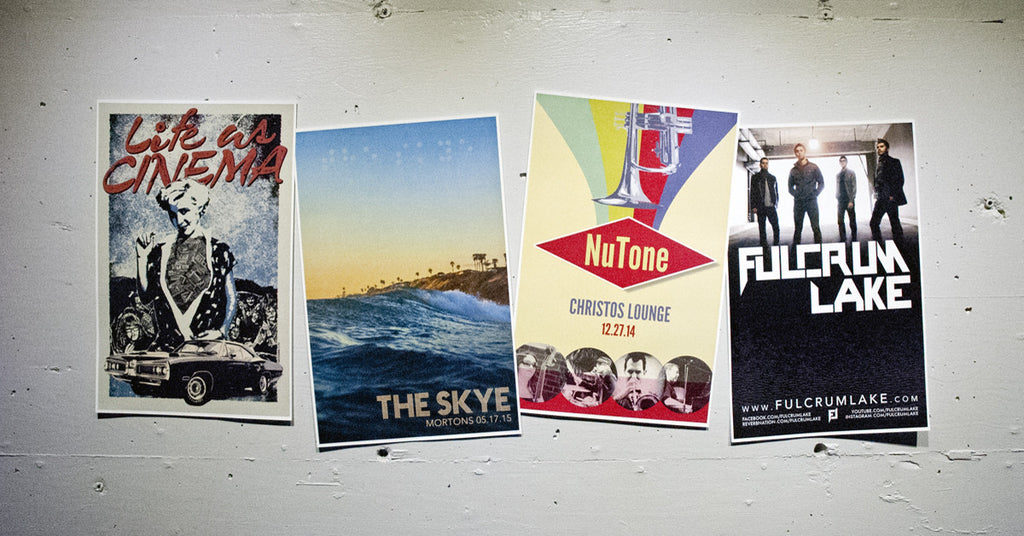 Band Posters from Atomic Disc