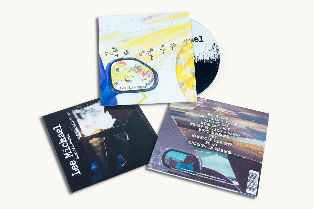 CD duplication in jackets with inserts made in the USA.
