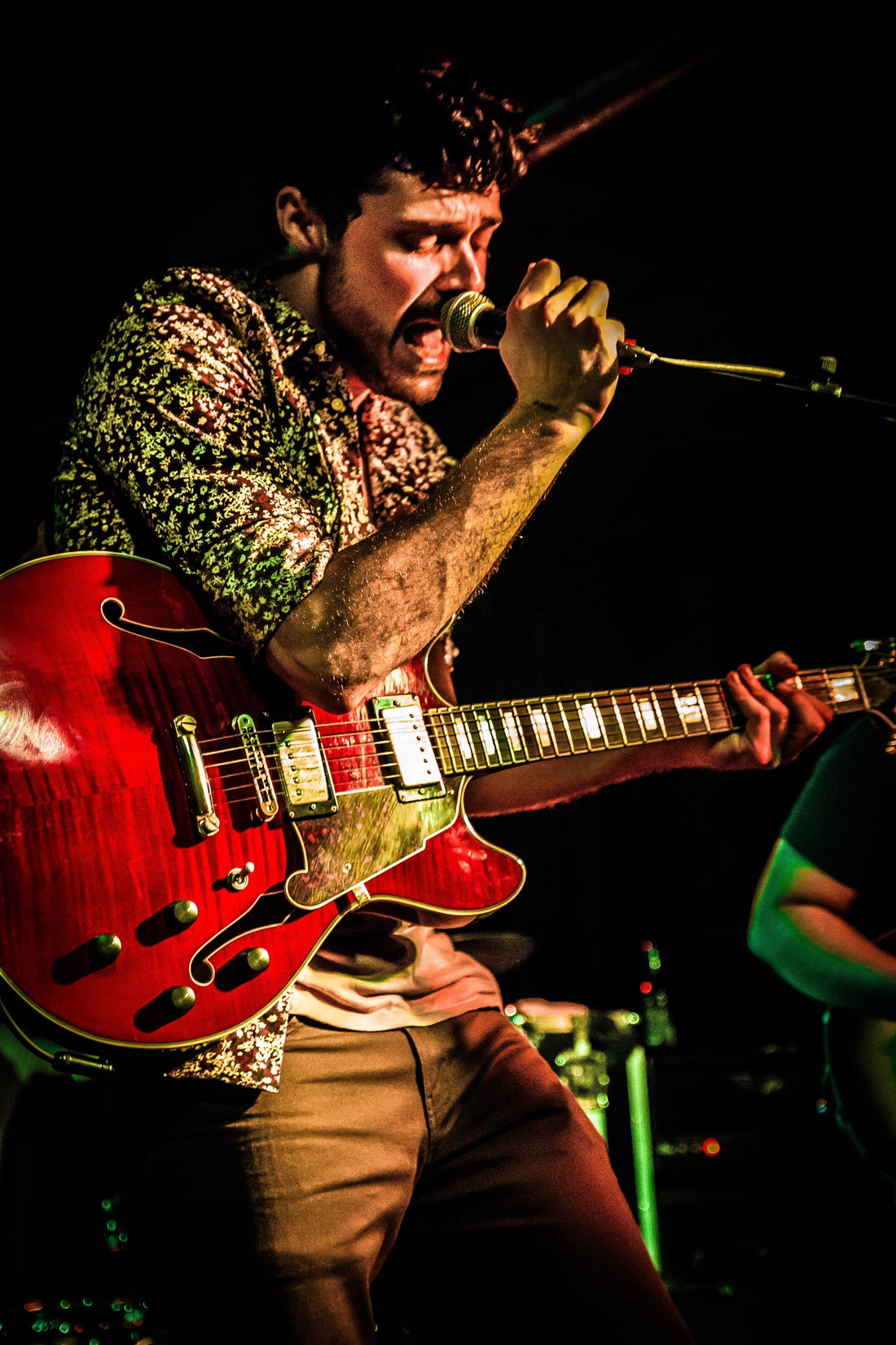 Taylor Bradshaw on stage