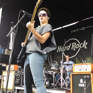 Corrin Campbell on stage