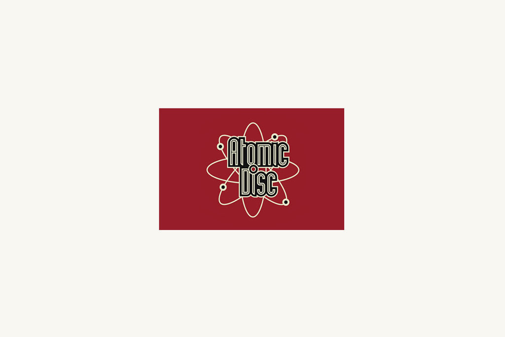 2" x 3" stickers from Atomic Disc