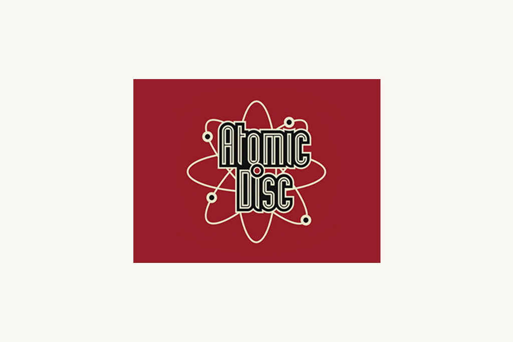 3" x 4" stickers from Atomic Disc