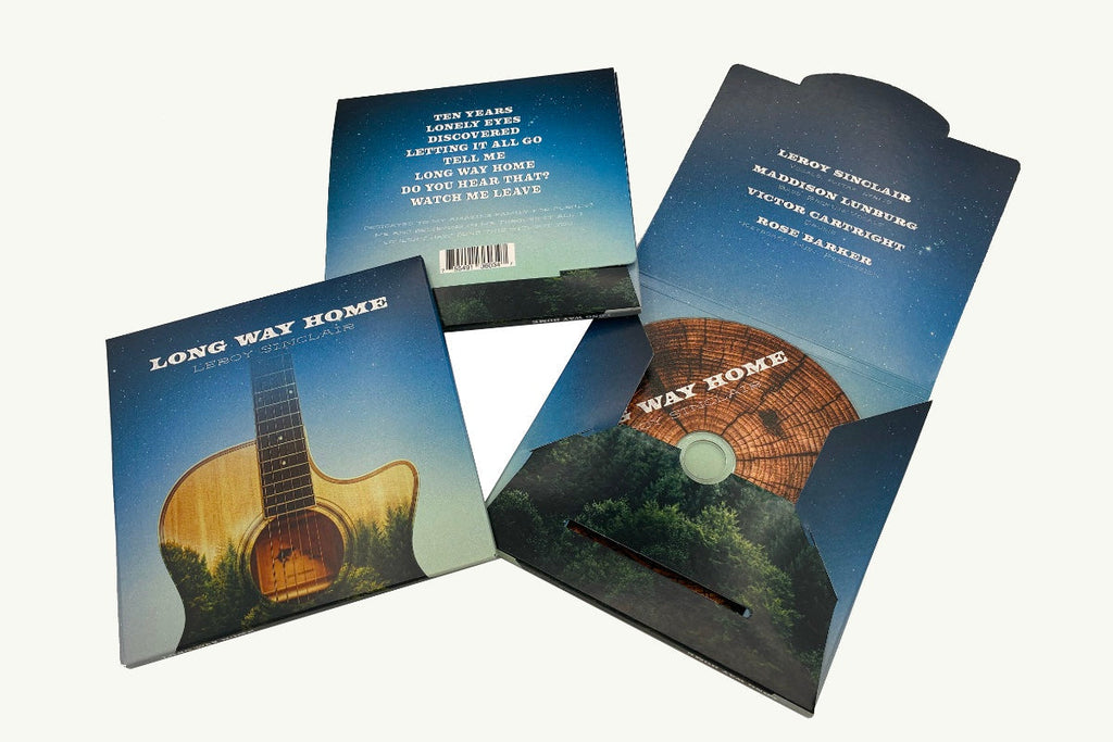 DIY CD package for indie artists