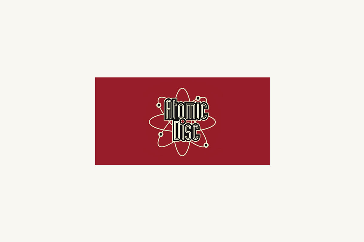 2" x 4" stickers by Atomic Disc